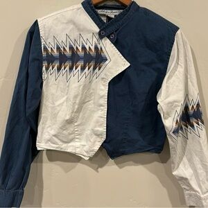 Vintage Two-Tone Western Jacket